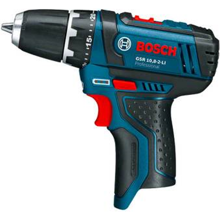 Bosch Professional GSR 12V-15 Akku Bohrschrauber 2-Gang Schnellspannbohrfutter ohne Akkus, ohne Ladegerät, im Karton – Bild 2