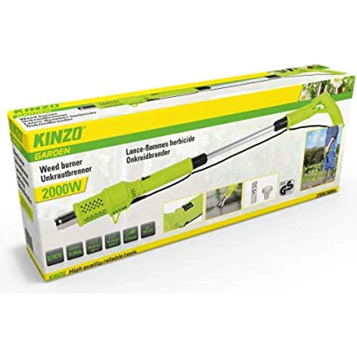 3-in-1-Unkrautbrenner 98 cm 230V grün – Bild 2