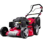 BRAST Rasenmäher Benzin 7PS RED LINE mit Antrieb 51cm Schnittbreite 224ccm Stahlgehäuse 60L Fangkorb - Preisvergleich