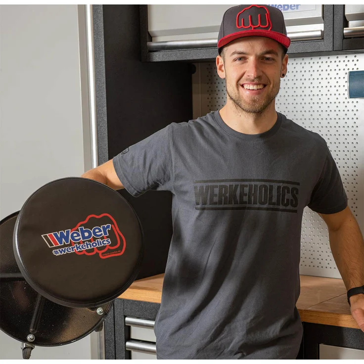 Weber höhenverstellbarer Werkstatthocker – Bild 2