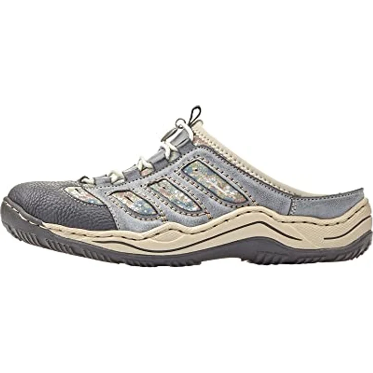 Rieker L0555-16 Clog, Sicherheitssandalen in Blau, Größe 38 – Bild 8