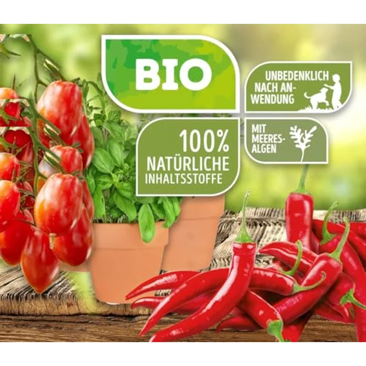 Substral Substral Naturen Tomaten und Kräuter Nahrung 1 l – Bild 5