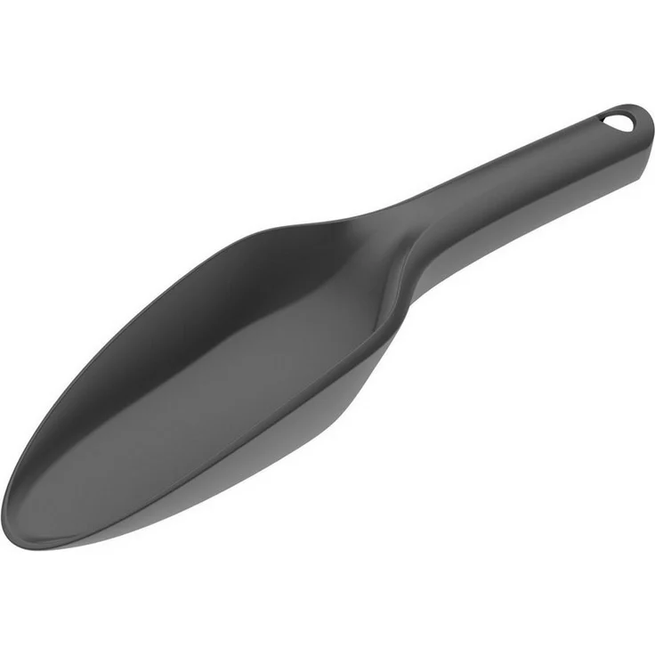 Cellfast Schaufel 42-031, Basic Gartenschaufel aus glasfaserverstärktem Verbundstoff, schwarz für die Bepflanzung von kleinen Pflanzen