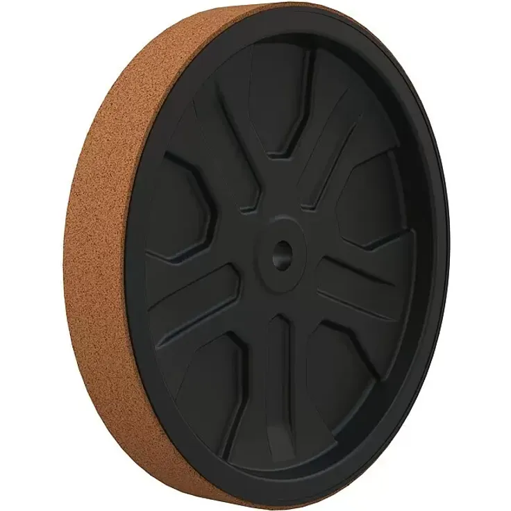 Güde Lederabziehscheibe für Nassschleifer GNS 200 VS / GNS 250 VS Set, ideal zum Nachbearbeiten von Klingen