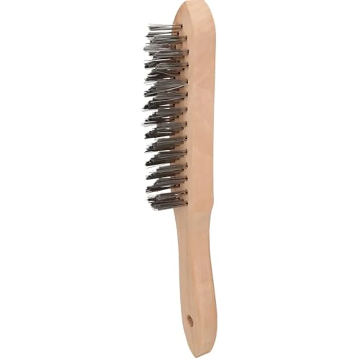 Brilliant Tools BT706002 Stahl-Handdrahtbürste 4-reihig | 290mm, [powered by KS TOOLS] – Bild 6