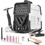 STAHLWERK Schweißgerät ACDC WIG 200 Puls ST, 2-in-1 WIG & MMA, 200A, Aluminium-Modus, IP21S, inkl. Zubehörset