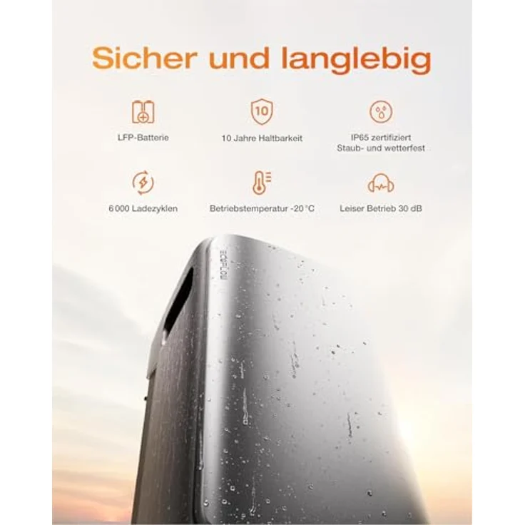 Solarway® 2000Wp / 800W Balkonkraftwerk mit 1,9kWh Speicher und EcoFlow STREAM Ultra, Solaranlage Komplettset mit 4x 500W Solarmodulen und Zubehör – Bild 5