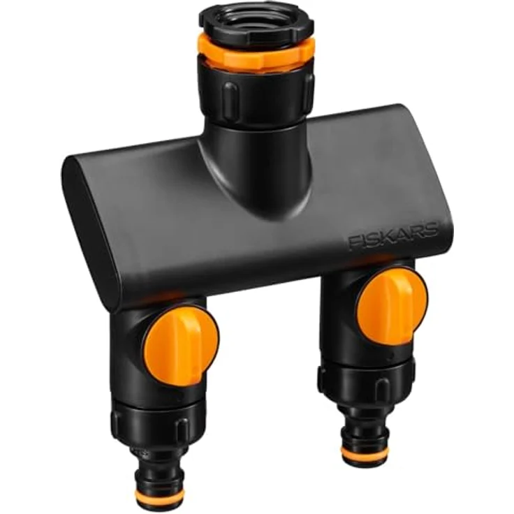 Fiskars Comfort 2-Wege-Ventil, mit On/Off-Funktion für 2 Schläuche, für Wasserhahn Ø 21 mm (G 1/2"), Ø 26,5 mm (G 3/4") und Ø 33,3 mm (G 1") – Bild 13