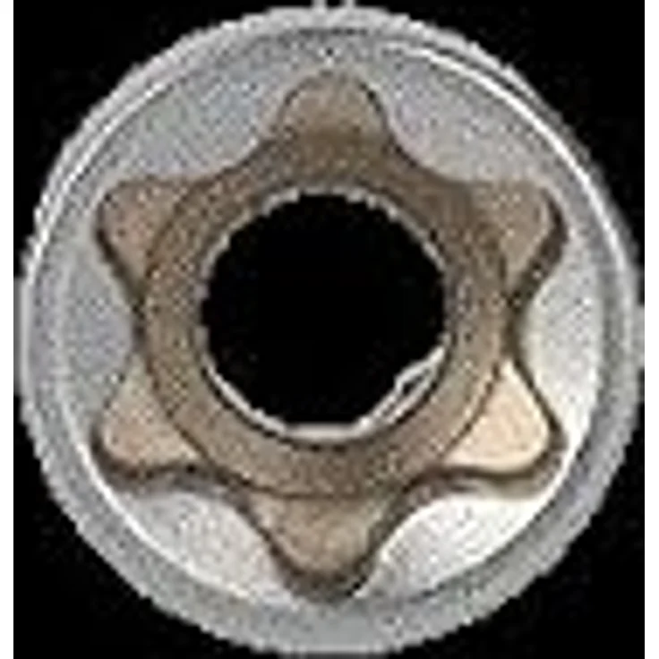 Brilliant Tools Torx-E-Stecknuss E20, 3/8" Innenvierkant-Antrieb aus Chrom-Vanadium-Stahl, 28 mm Länge, matt verchromt – Bild 8