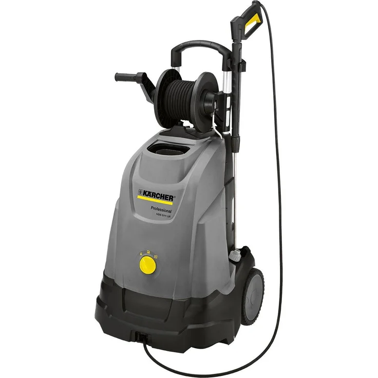 Kärcher Professional HDS 5/15 UX Plus, Hochdruckreiniger mit 150 Bar Druck, 450 l/h Fördermenge, 2,7 kW Motor, Heißwasser bis 80 °C