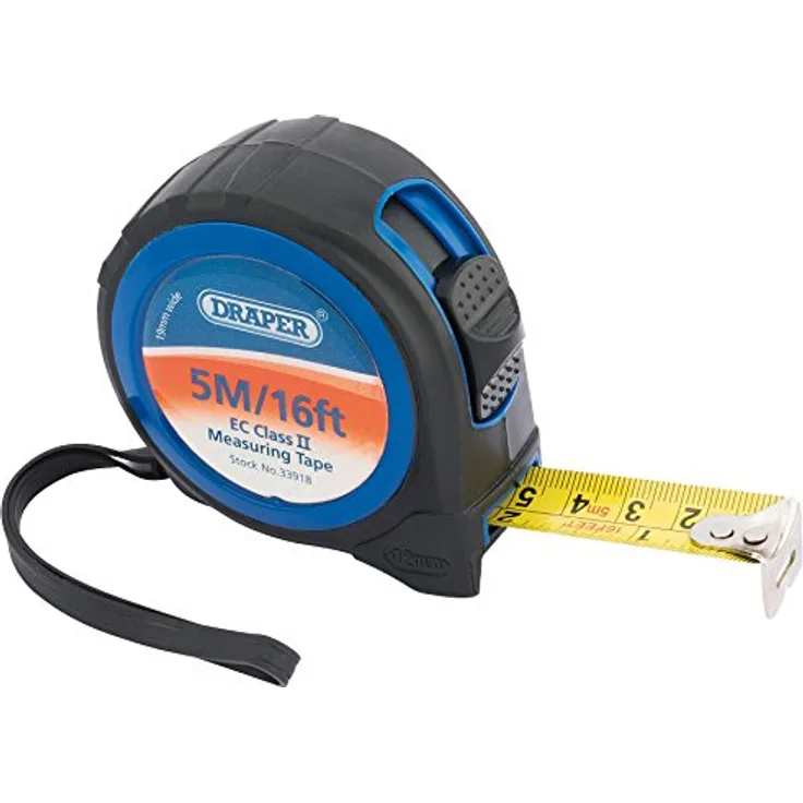 Draper 33918 5 M 487,68 cm Softgriff Heavy Duty Maßband