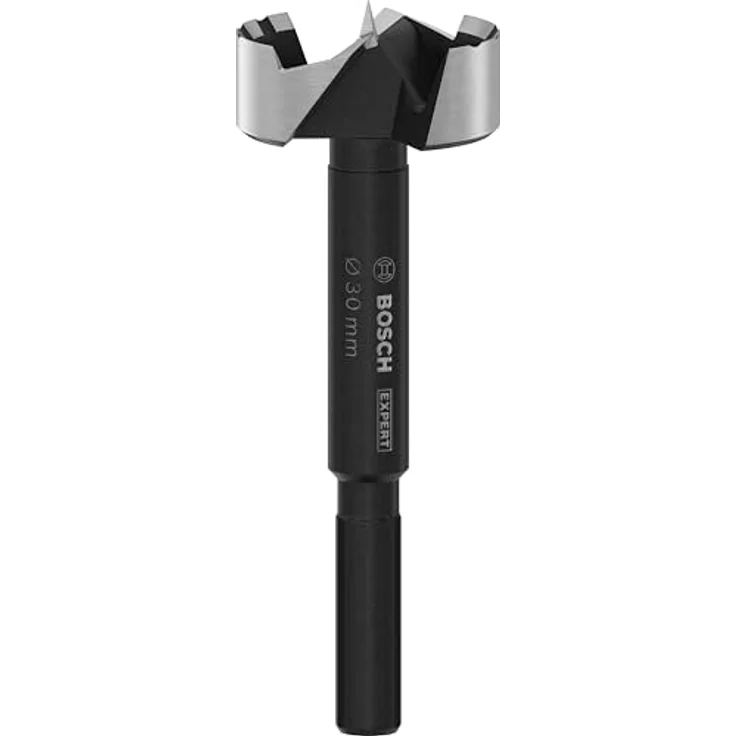 Bosch Forstnerbohrer Expert Wood Ø 30 mm, präzise gewellter Bohrer für Hartholz und Weichholz, schwarz – Bild 1