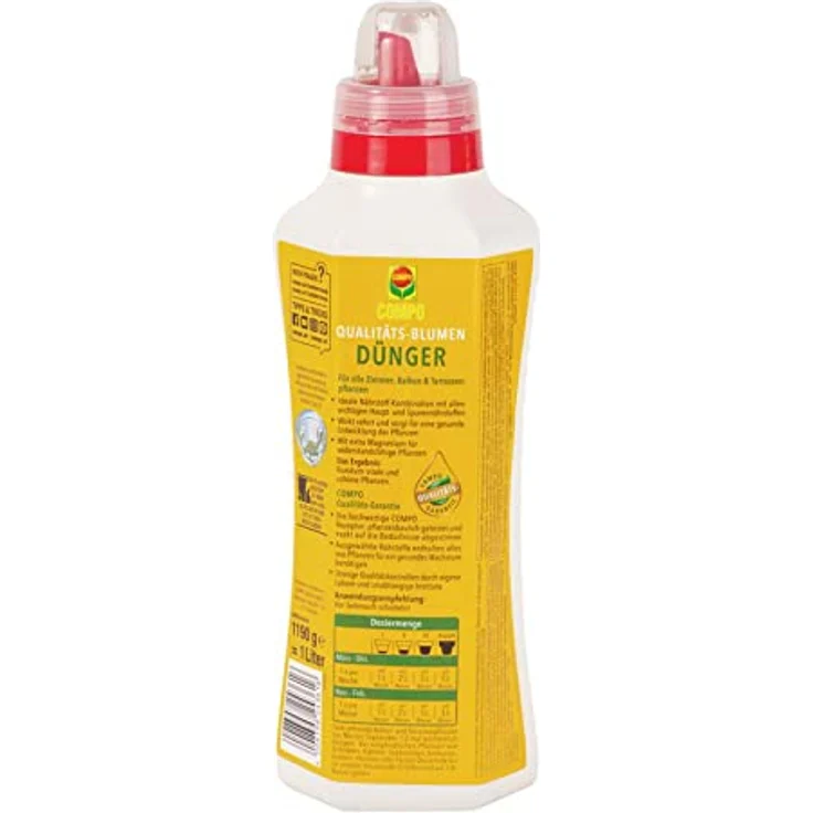 Compo Qualitäts-Blumendünger 1 Liter – Bild 9