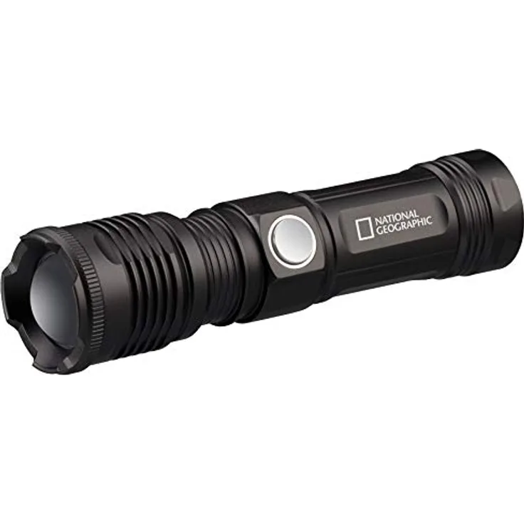National Geographic LED Taschenlampe ILUMINOS 1000 LED Zoom Taschenlampe 1000 Lumen