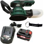 Parkside Akku-Exzenterschleifer PAEXS 20-Li B2, 20V mit 6-stufiger Drehzahlregelung und integrierter Staubabsaugung, inkl. Transportkoffer