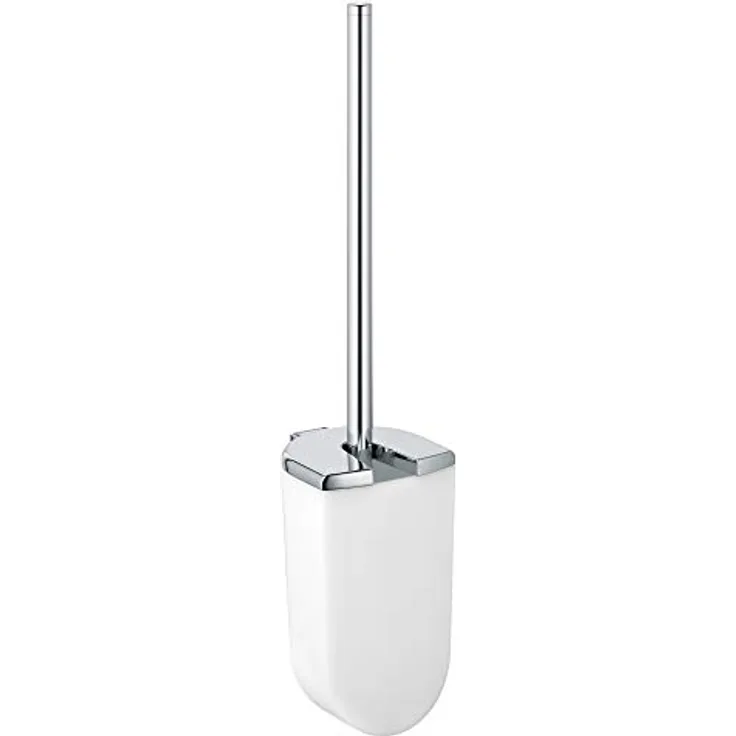 Keuco 11664010100 Elegance New Toilettenbürstengarnitur, chrom