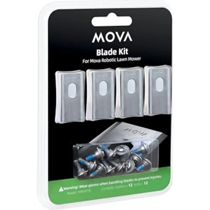 Dreame Mova Ersatzmesser-Set für Mova Mähroboter, 12 Klingen aus robustem Material für präzise Schnitte – Bild 3