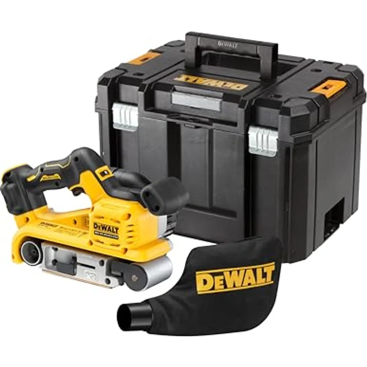 DEWALT Akku-Bandschleifer DCW220NT-XJ 18V, Schleifmaschine, 75x533mm Bandgröße – Bild 3