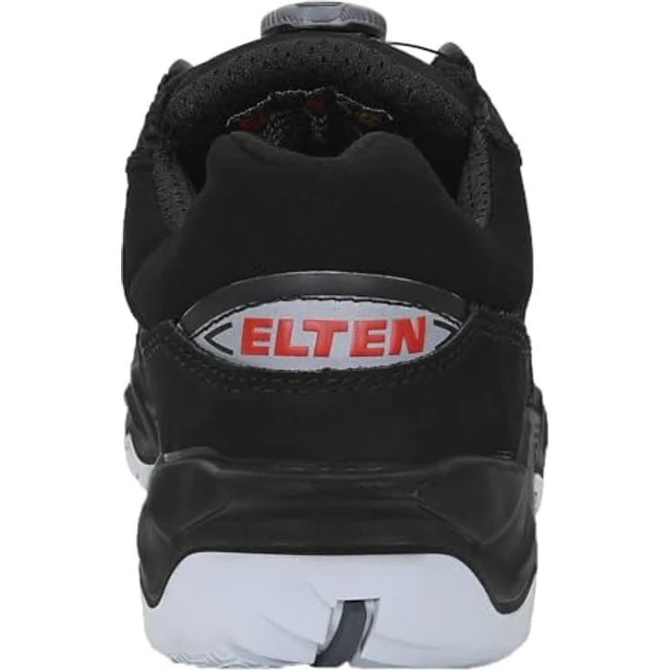 Elten Sicherheits-Halbschuh S3 Dustin Boa Low ESD, Gr. 43, Nubukleder, antistatisch, rutschfest – Bild 5