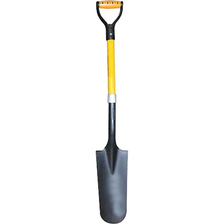 PROREGAL® Spaten Spaten schmal mit Griff D., hochwertiger Gartenwerkzeug für präzises Arbeiten