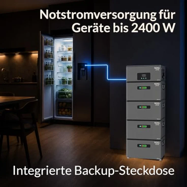 XORO SOLAR ATLAS-F 7.2 kWh Stromspeicher, AC-gekoppelt, erweiterbar bis 12 kWh, IP65, mit Notstromfunktion – Bild 6