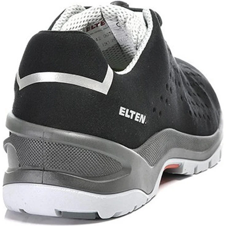ELTEN IMPULSE grey Low ESD S1 Sicherheitsschuh, atmungsaktiv, Mikrofaser, TPU/PU Sohle, EN ISO 20345:2022 – Bild 4