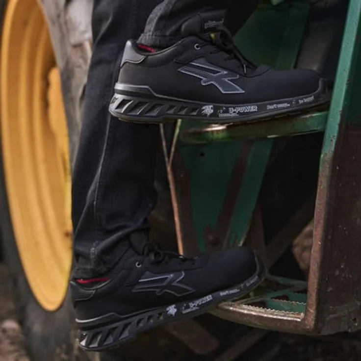 U-Power Ben Esd S3 Ci Src Sicherheitsschuh, extrem leichter Sicherheitshalbschuh mit Mikrofaser-Obermaterial und durchtrittsicherer Zwischensohle – Bild 5
