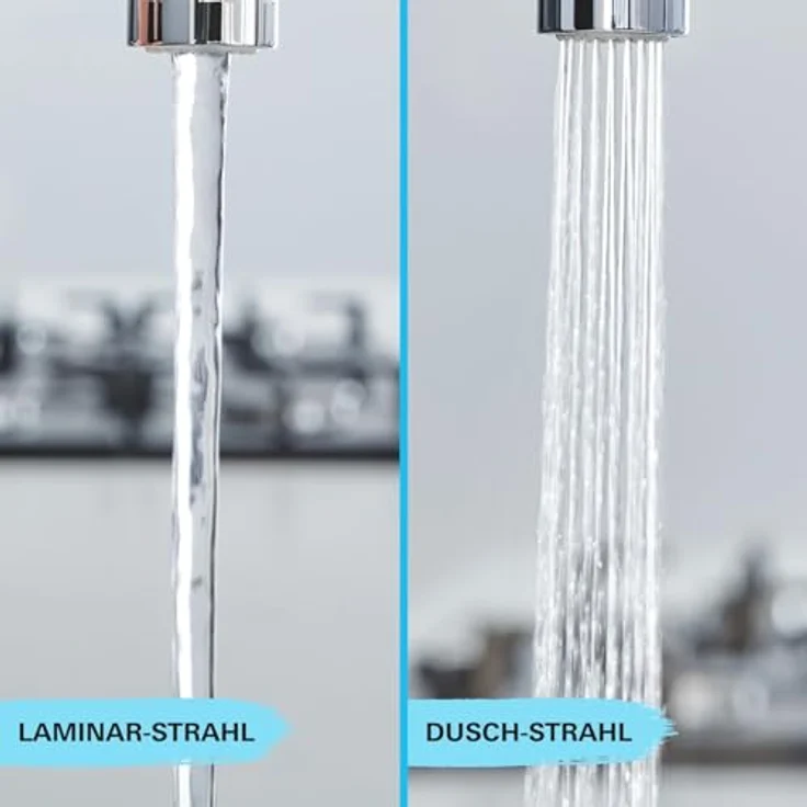 Grohe Küchenarmatur Start Einhand-Spültischbatterie, Quickfix, matte black, mit herausziehbarer Dual Spülbrause und GROHE SilkMove Technologie – Bild 6