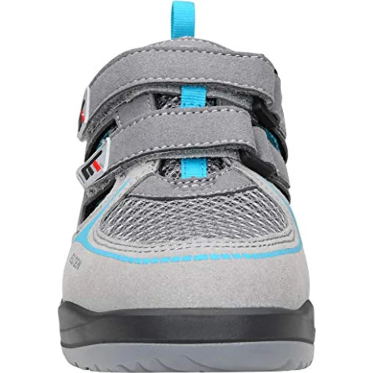 ELTEN MILA aqua Easy ESD S1 Sicherheitsschuh, Damen-Sicherheitssandale, Mikrofaser/Meshmaterial, grau – Bild 2