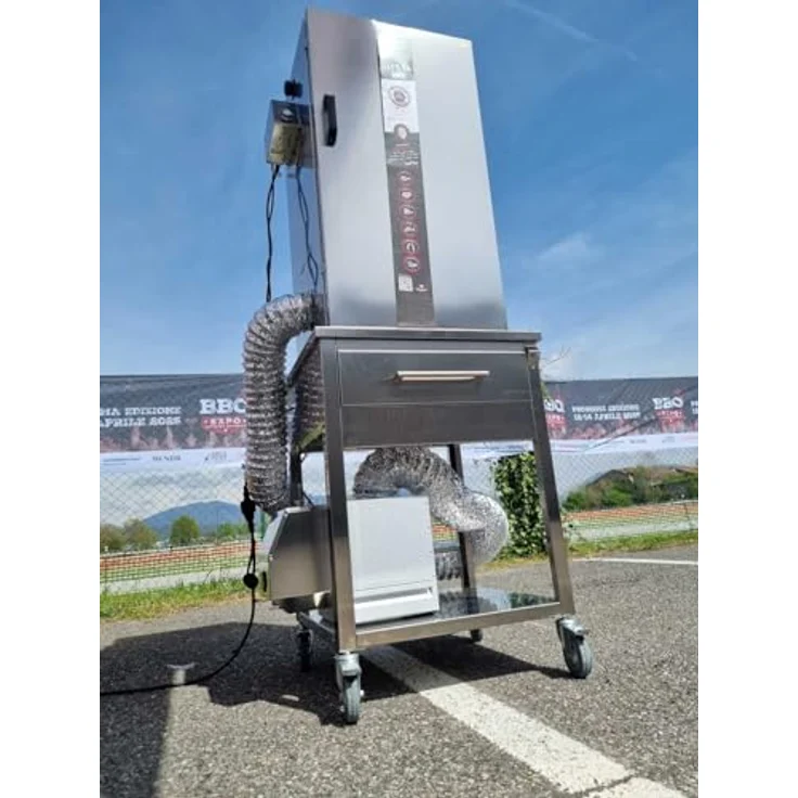Borniak Kaltrauchadapter ZW-01, Erweiterung für Rauchgenerator GD-01, flexible Installation mit 2-3 m spiralförmigem Rohr – Bild 4