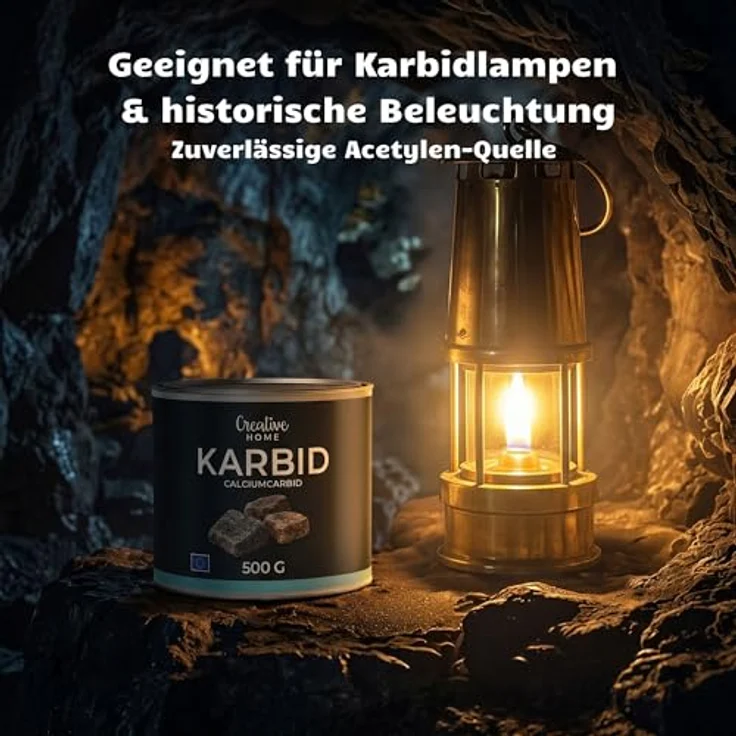 Creative Home Calciumcarbid Vergrämungsmittel, 500 g Granulat für Wühlmäuse und Maulwürfe, Korngröße 15-25 mm – Bild 3