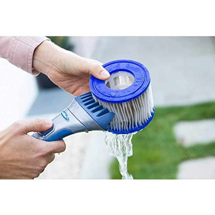 Planet Spa Water Wand, manuelle Reinigungsbürste für Filterkartuschen zur effektiven Grobreinigung – Bild 2