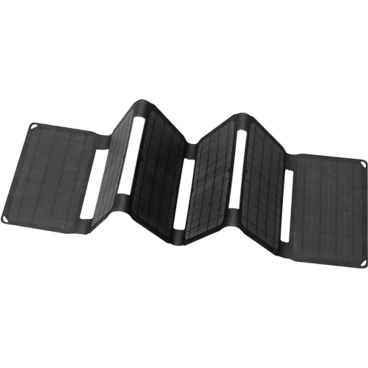 Sandberg Solar Charger 40W, kompaktes Solarpanel mit 6 monokristallinen Modulen, 1.40 kg