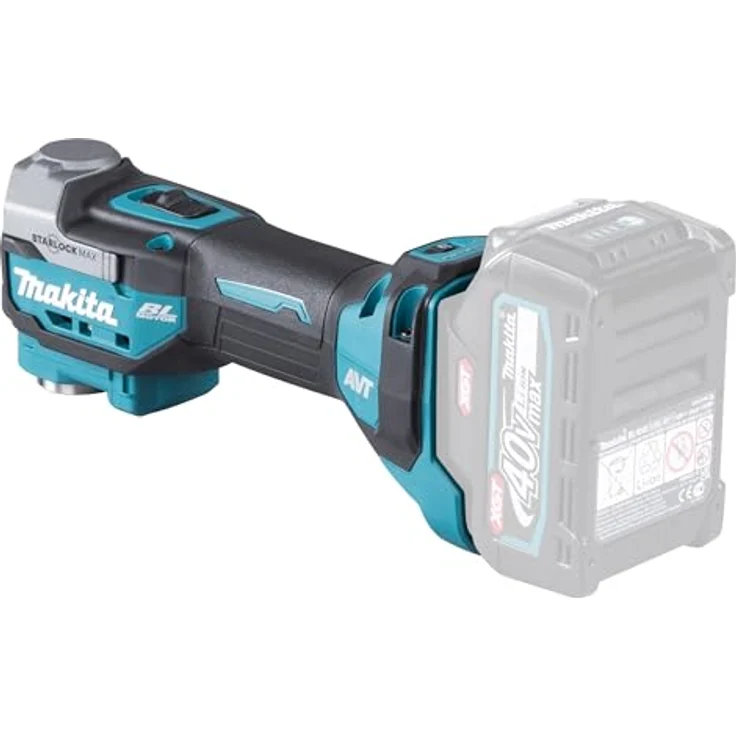 Makita Akku-Multifunktionswerkzeug TM 001 GZ 40 V max. Starlock Max Brushless Solo - ohne Akku, Lader – Bild 4