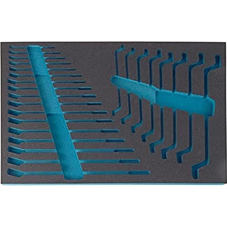 Hazet 2-Komponenten Weichschaum-Einlage Art.Nr. 163-30/25, unbestückt, 519 x 342 mm, Made in Germany – Bild 2