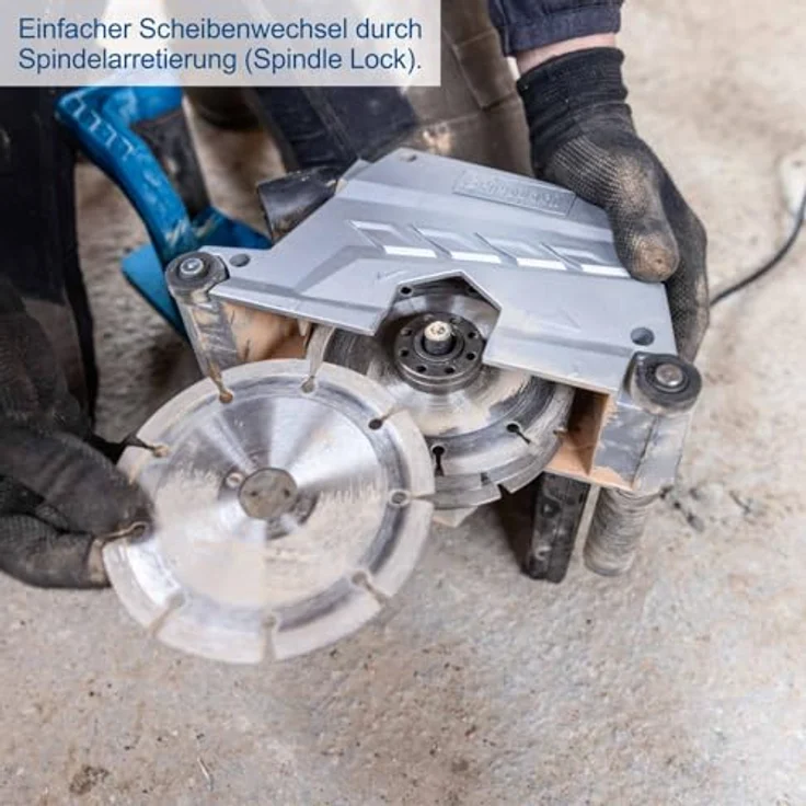 Scheppach MNF2250, Schlitzfräse mit leistungsstarkem Motor für präzise Fräsarbeiten – Bild 4