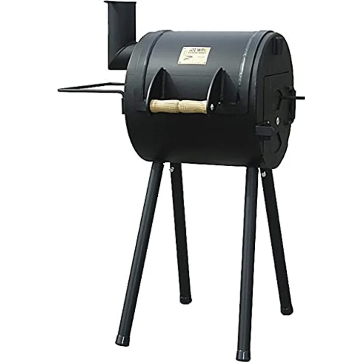 Rumo Barbeque JOEs Little Joe Barbeque Smoker Holzkohlegrill JS-33655, 80 x 55 x 109 cm, Grillfläche 40 x 40 cm – Bild 2