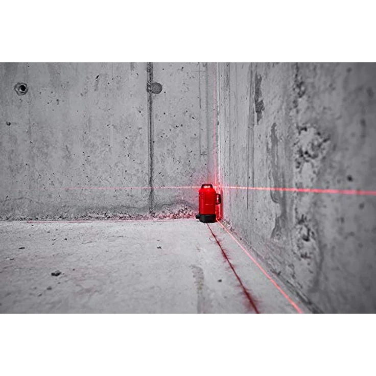 Leica LINO L6Rs-1, selbstnivellierender Linienlaser rot mit 3x360° Laserlinien und Alkaline Batterien – Bild 7