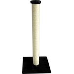 Europet Bernina 431-408674 Classic-Eco Katzenkratzbaum Highpost, 40 x 40 x 90 cm, Farbe schwarz