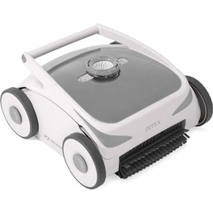 INTEX Poolroboter ZX500R, kabelloser automatischer Poolsauger mit 8000 mAh Akku, Reinigungsfläche bis zu 176 m², 120 Minuten Laufzeit, für Salzwasser geeignet