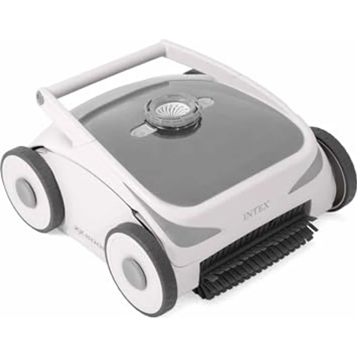 INTEX Poolroboter ZX500R, kabelloser automatischer Poolsauger mit 8000 mAh Akku, Reinigungsfläche bis zu 176 m², 120 Minuten Laufzeit, für Salzwasser geeignet – Bild 1