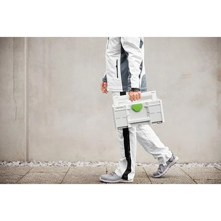 Festool Akku-Exzenterschleifer ETSC 2 150-Basic, 18V mit M8 Schleifteller D:150mm, innovativer Lichtring und vibrationsreduzierendem Design, im Systainer SYS3 M 187 – Bild 5