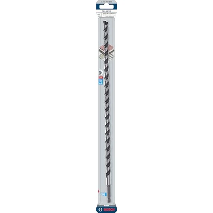 Bosch Accessories 2608706992 Stein-Spiralbohrer, PRO HEX-5 mit carbide Schneide für präzise Bohrlöcher in Beton, Stein und Ziegel, 1 Stück – Bild 2