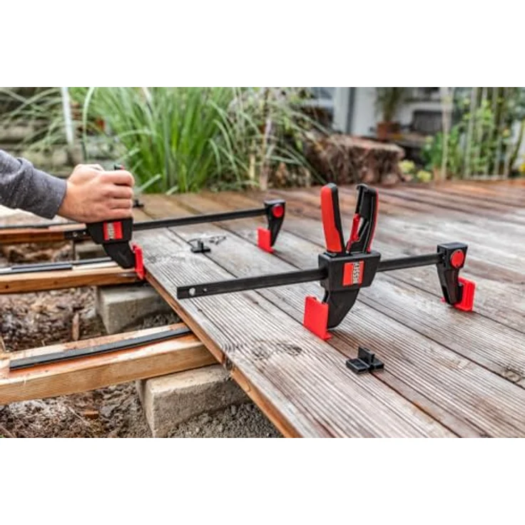 BESSEY Montageset für Terassendielen EZ-DT, passend für EZ360 und EZL ab 300 mm Spannweite, Gewicht 0,27 Kg – Bild 4