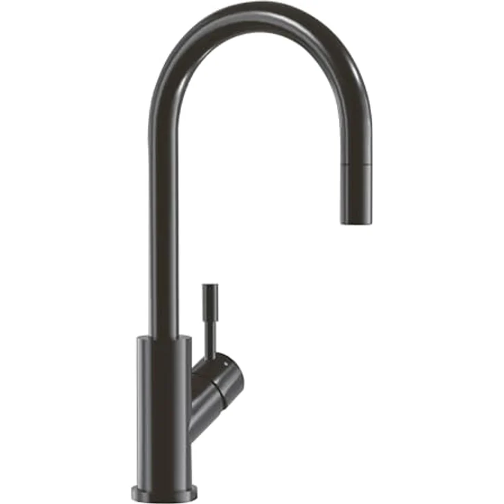 Villeroy & Boch Küchenarmatur 92540005, Edelstahl anthracite, mit Ausziehbrause und keramischen Dichtungen – Bild 1