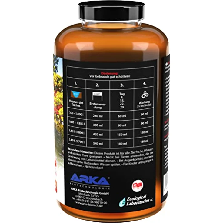 MICROBE-LIFT Pond Special Blend - 946 ml - Hochaktive Bakterienmischung für sauberes Teichwasser, baut Verunreinigungen ab und ist sofort biologisch aktiv. – Bild 3