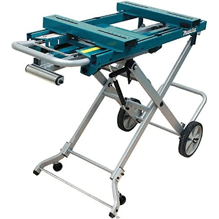 Makita DEAWST05 WST05 Untergestell mit Auflagen, Blau, Grau – Bild 3