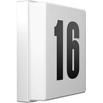 RZB Die Superflache LED/6W-4 221167.002 LED-Hausnummernleuchte LED Weiß