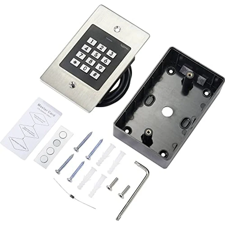 Sygonix SY-4760956 Code-Tastatur mit RFID Unterputz 12 V/DC, 18 V/DC IP66 – Bild 4