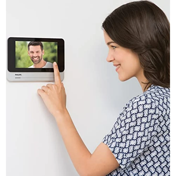 Philips - WelcomeEye Wireless 7 Zoll (17,8 cm) Touchscreen-Video-Türsprechanlage – Philips – Entfernung 350 m – 531039 – Bild 5